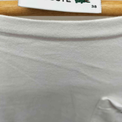 ラコステ LACOSTE ワニロゴ ポケット 半袖 Tシャツ レディース 38