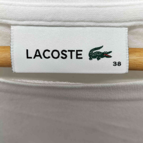 ラコステ LACOSTE ワニロゴ ポケット 半袖 Tシャツ レディース 38