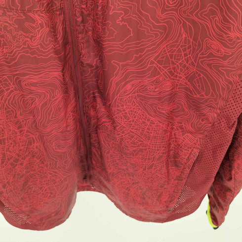 ナイキ NIKE ウェーブデザイン ナイロンマウンテンパーカー メンズ XL