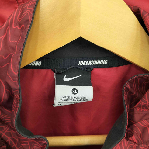 ナイキ NIKE ウェーブデザイン ナイロンマウンテンパーカー メンズ XL