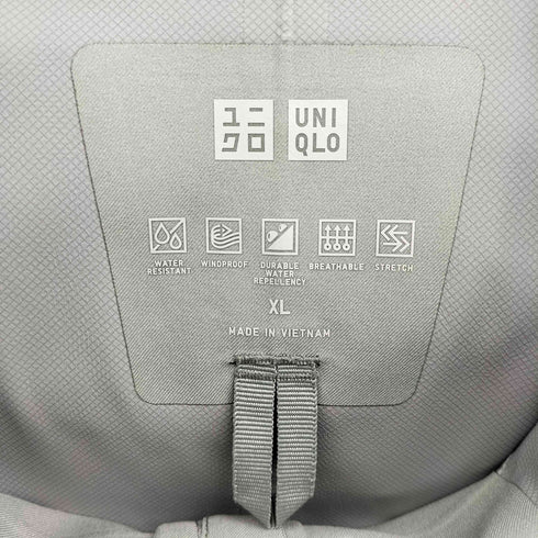 ユニクロ UNIQLO 23SS ブロックテック 3Dカット パーカ メンズ JPN:XL