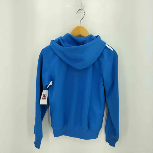 アディダス adidas ワンポイントロゴプリント ジップアップ ボンディングスウェット パーカー メンズ XS