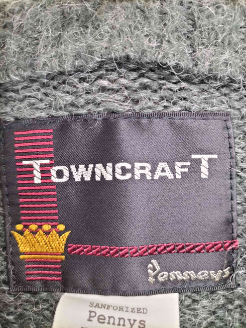 タウンクラフト TOWNCRAFT 復刻 モヘア混クルーネックニットセーター メンズ M