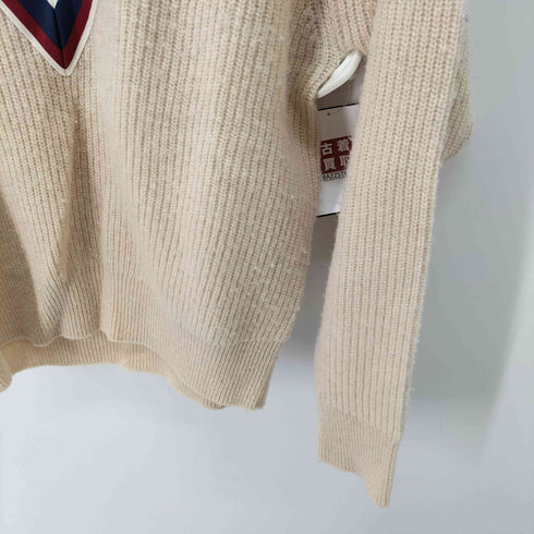 サンドロパリ sandro PARIS Vネックチェーンセーター レディース