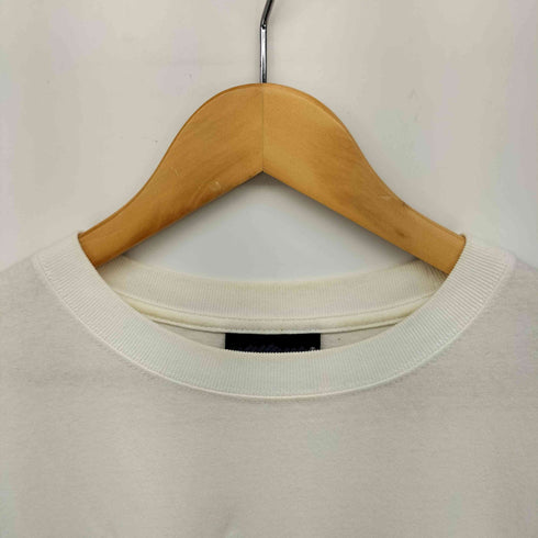 サウザンドマイル THOUSAND MILE USA製 ロゴ刺繍 クルーネック Tシャツ メンズ import:L