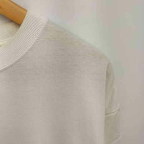 サウザンドマイル THOUSAND MILE USA製 ロゴ刺繍 クルーネック Tシャツ メンズ import:L