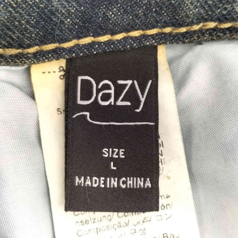デイジー DAZY Y2K ウォッシュドバギーデニム レディース JPN:L