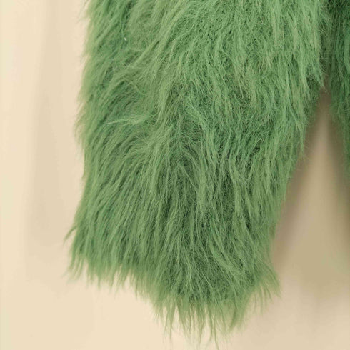 ブラックバイマウジー BLACK by moussy Shaggy knit cardigan シャギーニット カーディガン レディース