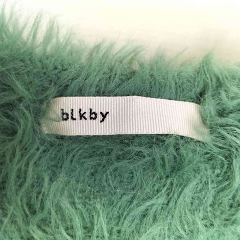 ブラックバイマウジー BLACK by moussy Shaggy knit cardigan シャギーニット カーディガン レディース