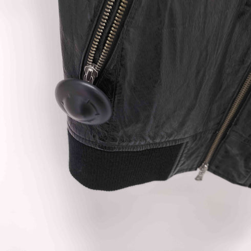 ジャックローズ JACKROSE IDEALジップ ピッグレザー フーディ―ジャケット Y2K メンズ JPN:4