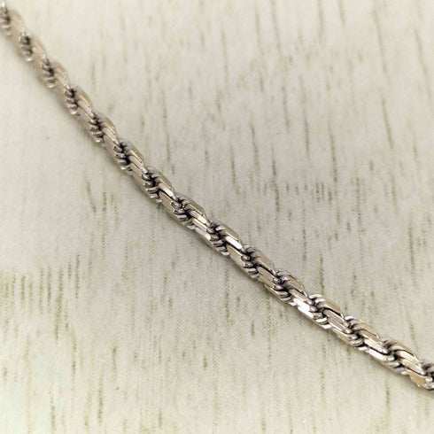 AHKAH ITALY 750刻印 ストーン装飾 ゴシッククロスネックレス メンズ