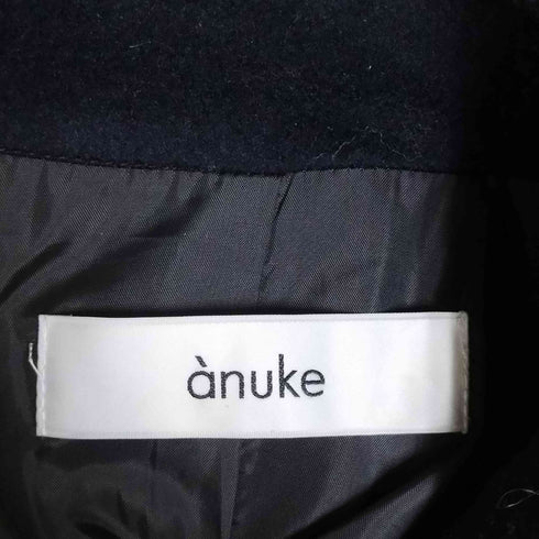 anuke 24AW Wool Soutiencollar Coat ウールステンカラーコート レディース JPN:38
