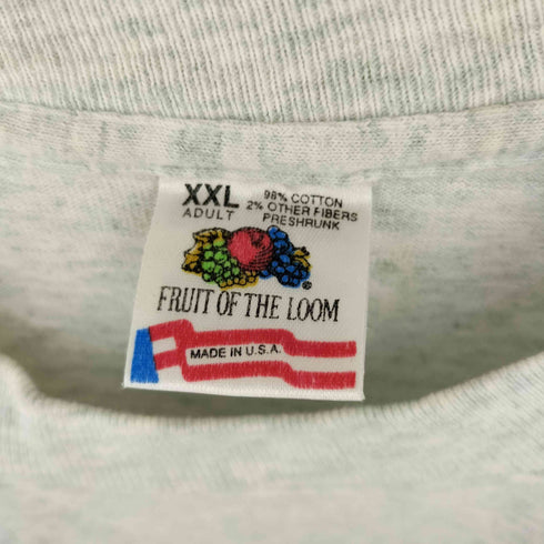 フルーツオブザルーム FRUIT OF THE LOOM 90S UAS製 Princeton University Outdoor ction 大学プリントTシャツ メンズ import:XXL