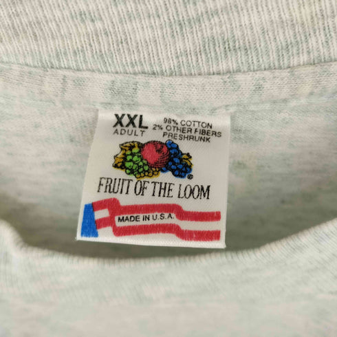 フルーツオブザルーム FRUIT OF THE LOOM 90S UAS製 Princeton University Outdoor ction 大学プリントTシャツ メンズ import:XXL