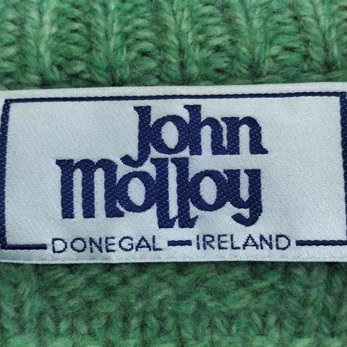 JOHNMOLLOY ウール ジップアランニット レディース