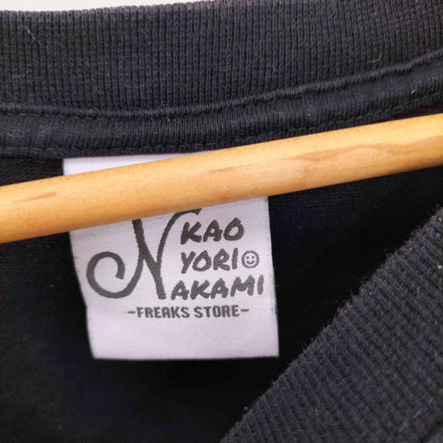 フリークスストア FREAKS STORE KAOYORINAKAMI カオヨリナナカミ enjoy刺繍 半袖Tシャツ メンズ JPN:M