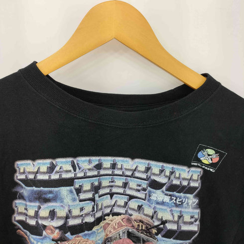 ユナイテッドアスレ UNITED ATHLE アーティスト両面プリント クルーネック コットン 半袖 バンドTシャツ メンズ JPN:L