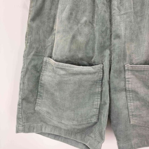 クックマン COOKMAN × FAT BURGER ファットバーガー Chef Pants Short Front Pocket Corduroy フロントポケット コーデュロイ ジョーツ ショーツ メンズ JPN:XL
