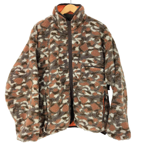 ケボズ KEboz 25AW CAMO BOA / NYLON REVERSIBLE JACKET カモ ボア ナイロン リバーシブル ジャケット メンズ JPN:L