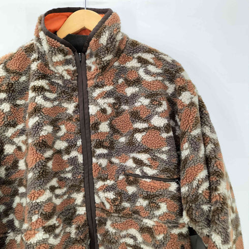 ケボズ KEboz 25AW CAMO BOA / NYLON REVERSIBLE JACKET カモ ボア ナイロン リバーシブル ジャケット メンズ JPN:L