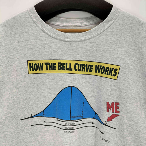 シングルステッチ プリントクルーネックTシャツ メンズ