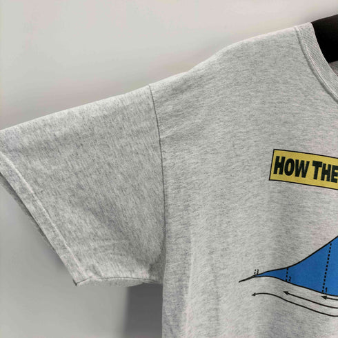 シングルステッチ プリントクルーネックTシャツ メンズ