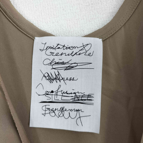 カオス Chaos 24SS シルシャーノースリーブ レディース FREE