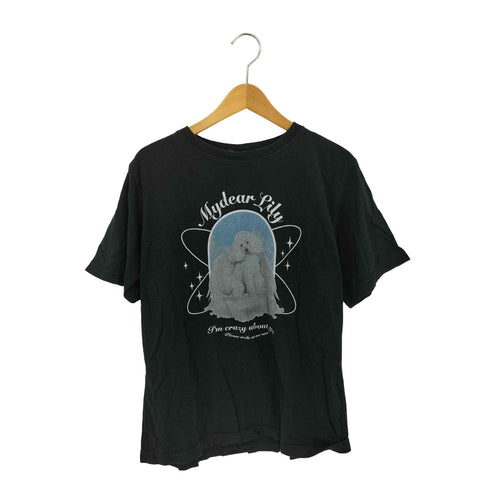 CND My dear Lily I'm Crazy about you フォトプリント 半袖 Tシャツ カットソー メンズ L