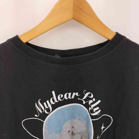 CND My dear Lily I'm Crazy about you フォトプリント 半袖 Tシャツ カットソー メンズ L