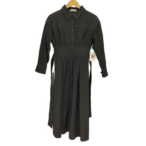 ダズリン dazzlin ステッチアートシャツワンピース レディース FREE