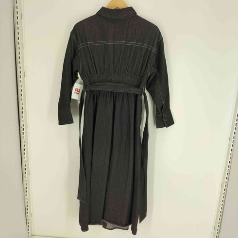 ダズリン dazzlin ステッチアートシャツワンピース レディース FREE