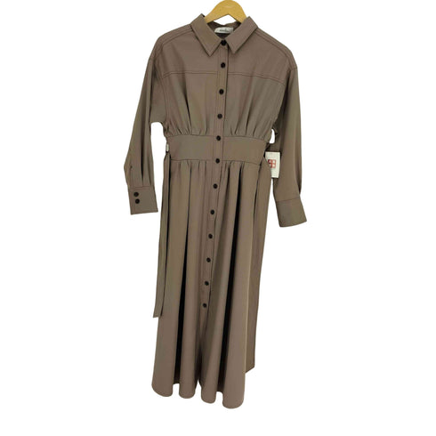 ダズリン dazzlin ステッチアートシャツワンピース レディース FREE