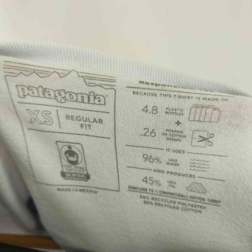 パタゴニア patagonia 両面プリント S/S Tシャツ メンズ import:XS