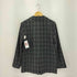 オメカシ omekashi チェック柄 ダブルテーラードジャケット レディース F