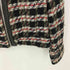 ザラ ZARA ツイードデザイン フェイクレザーライダースジャケット レディース S