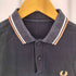フレッドペリー FRED PERRY ワンポイント刺繍 半袖ポロシャツ メンズ