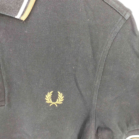 フレッドペリー FRED PERRY ワンポイント刺繍 半袖ポロシャツ メンズ