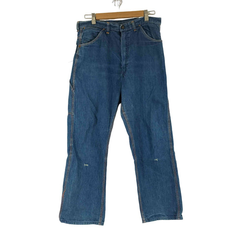 70s デニムペインターパンツ SCOVILLジップ メンズ