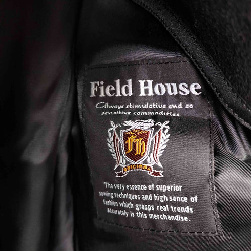 FIELD HOUSE カシミヤ ロングコート メンズ SS