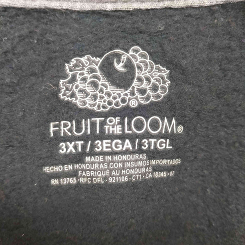 フルーツオブザルーム FRUIT OF THE LOOM クルーネックスウェット メンズ 3XL