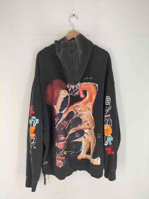 スビ KSUBI Hidji World Gluttony オーバーサイズプルオーバーパーカー メンズ 2XL