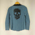 ザディグエヴォルテール ZADIG&VOLTAIRE バックプリントショルダースタッズボーダーカットソー メンズ import:S