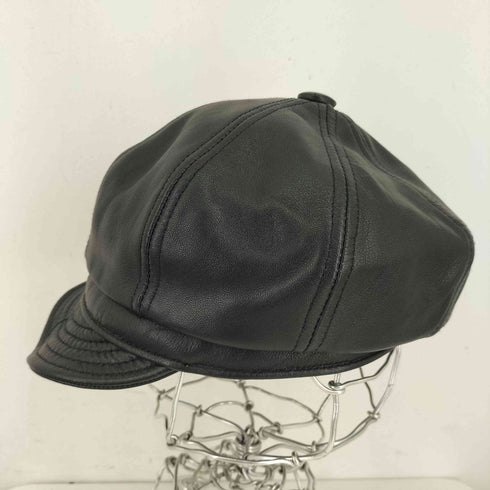 NEW YORK HAT レザーキャスケット メンズ