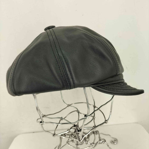 NEW YORK HAT レザーキャスケット メンズ