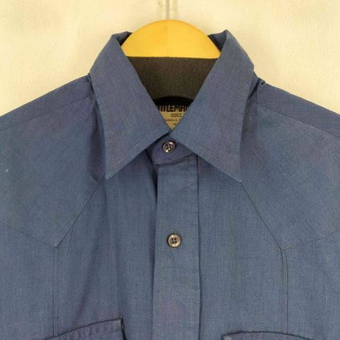 エリーキャトルマン ELY CATTLEMAN 80S USA製 ロングスリーブシャツ メンズ