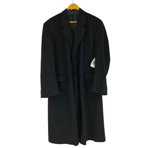英国製 カシミヤ100ロングコート メンズ