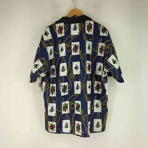 エクストララージ XLARGE トランプ柄 S/S 開襟シャツ メンズ L