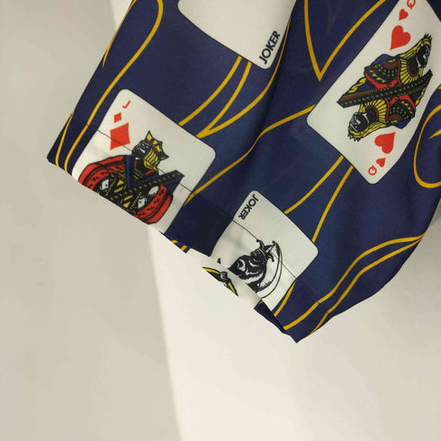 エクストララージ XLARGE トランプ柄 S/S 開襟シャツ メンズ L