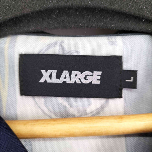 エクストララージ XLARGE トランプ柄 S/S 開襟シャツ メンズ L