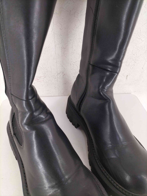 BLONDEY トラックソールサイドゴアロングブーツ レディース JPN:M